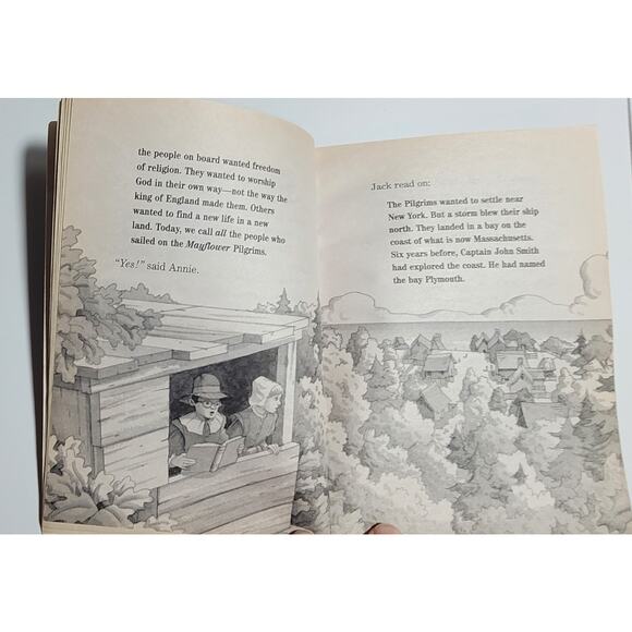 Thanksgiving on Thursday by Mary Pope Osborne (2002, Mass Market) - Picture 4 of 6